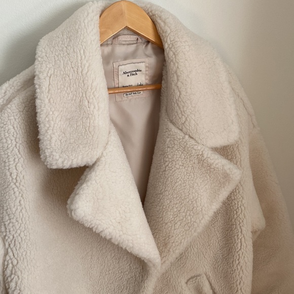 Abercrombie oversized Teddy Coat - Picture 3 of 9